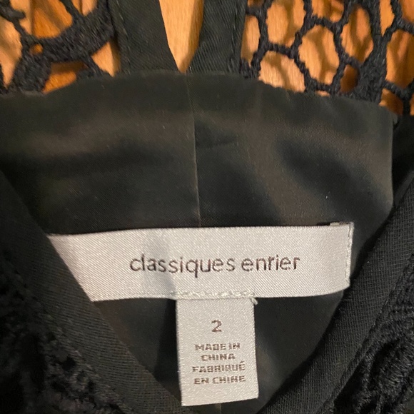 Classiques Entier Lace Yoke A-Line Shift Dress 2 - Picture 11 of 11